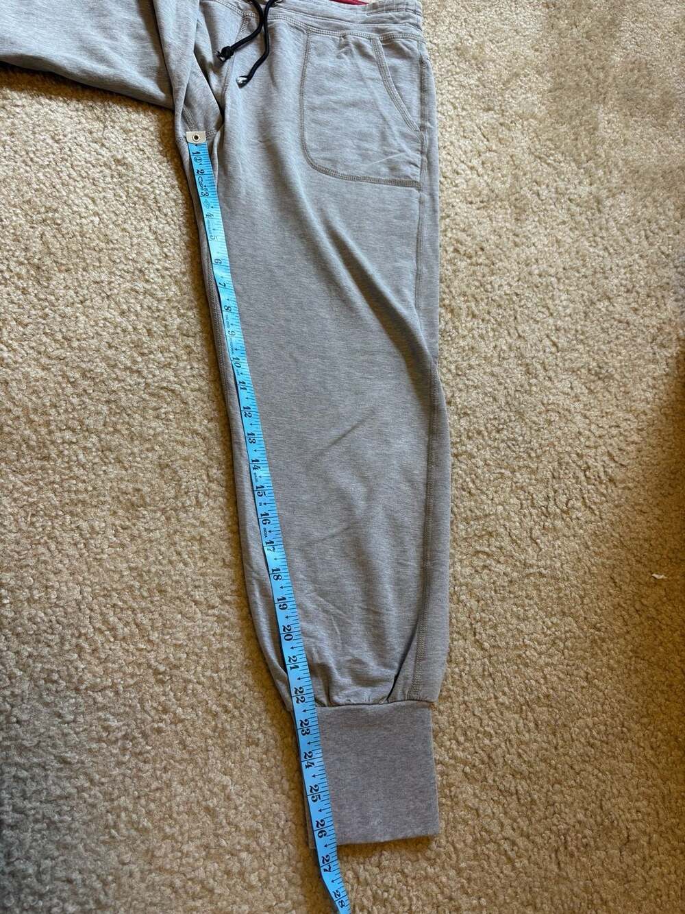 Patagonia Women's Organic Cotton Ahnya French Terry Jogger Pants Heather Grey - Picture 3 of 8